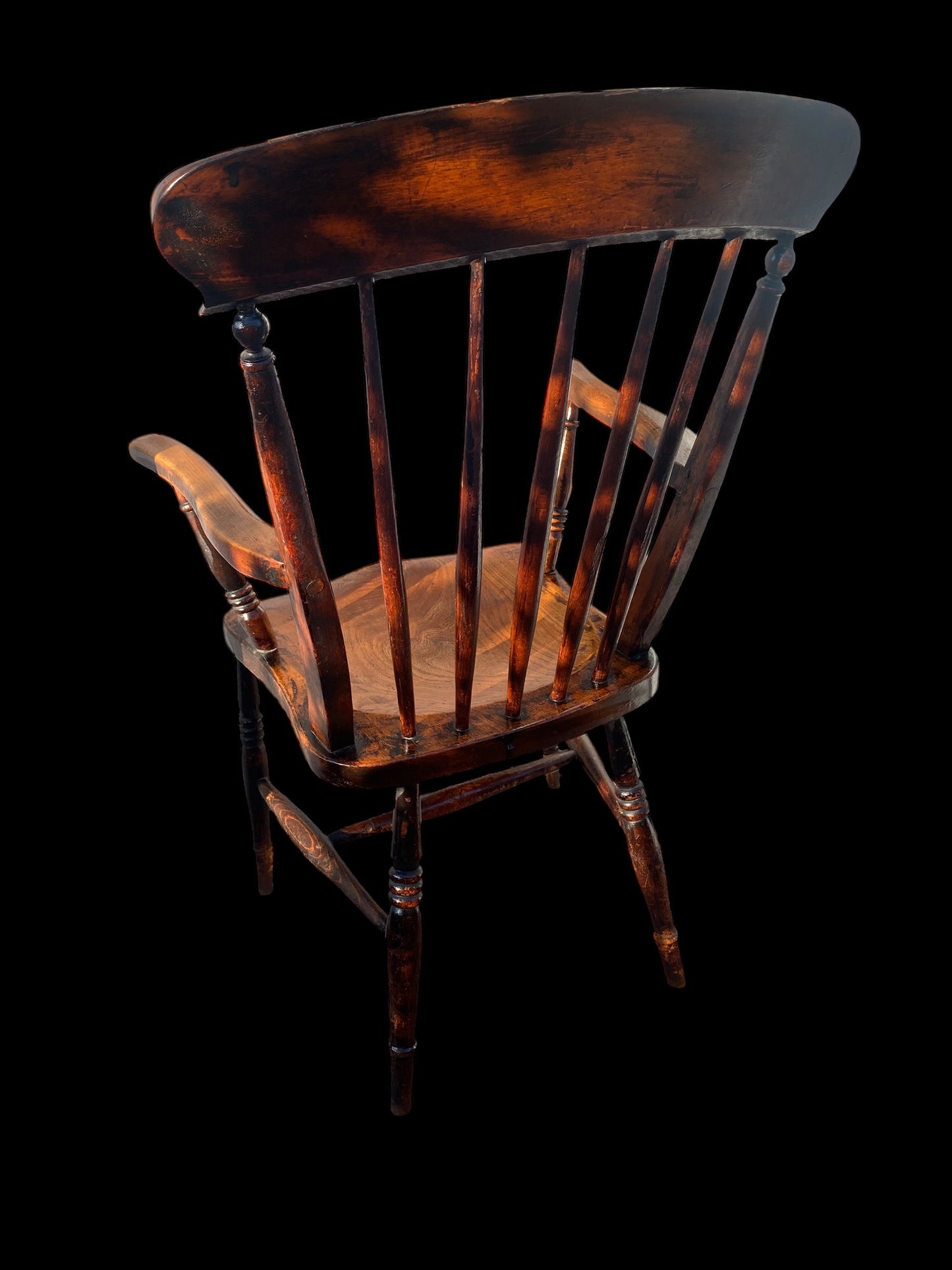 Elm & Beech spindle back Windsor chair