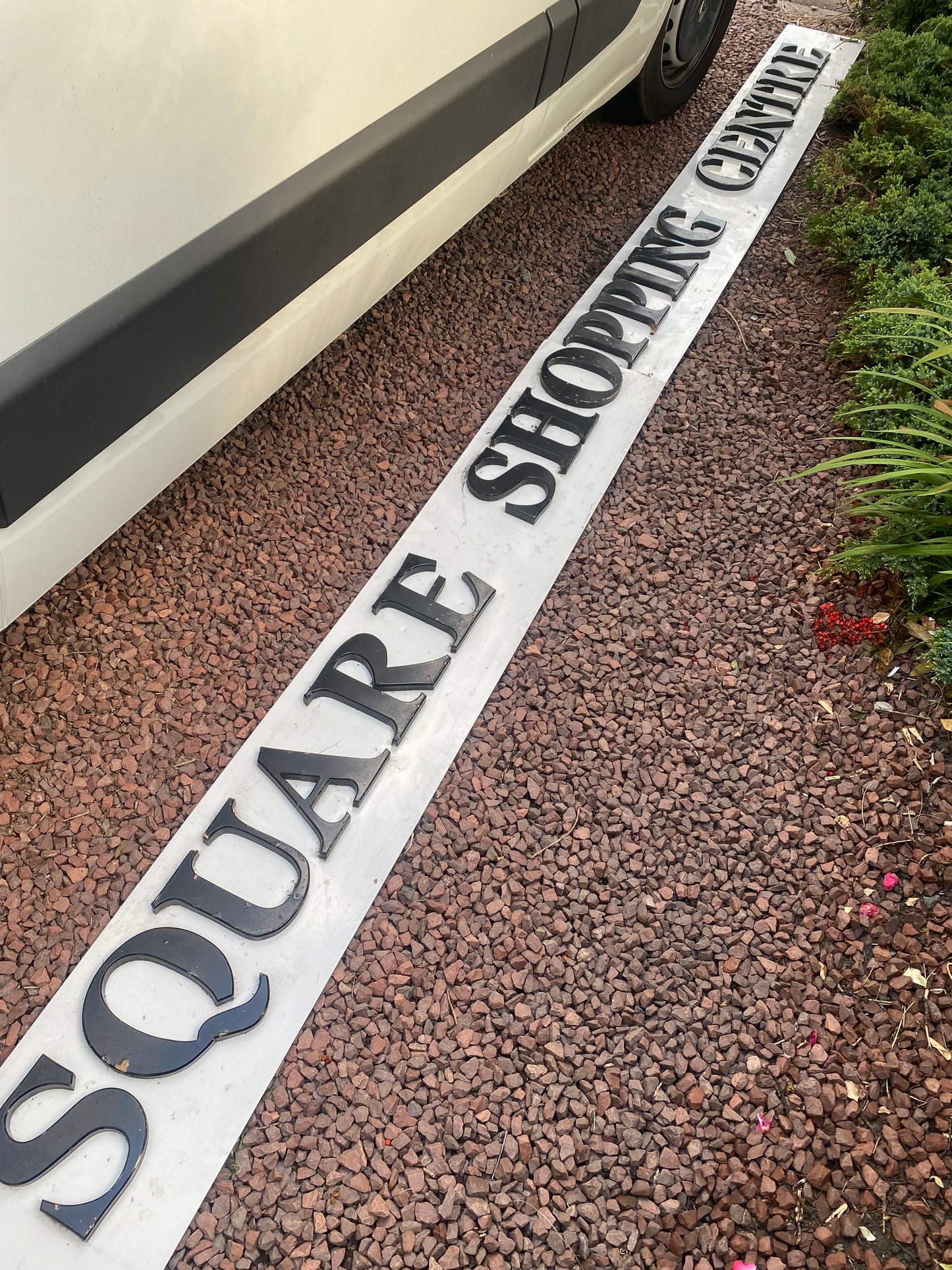 Queen Elizabeth Square shopping centre sign