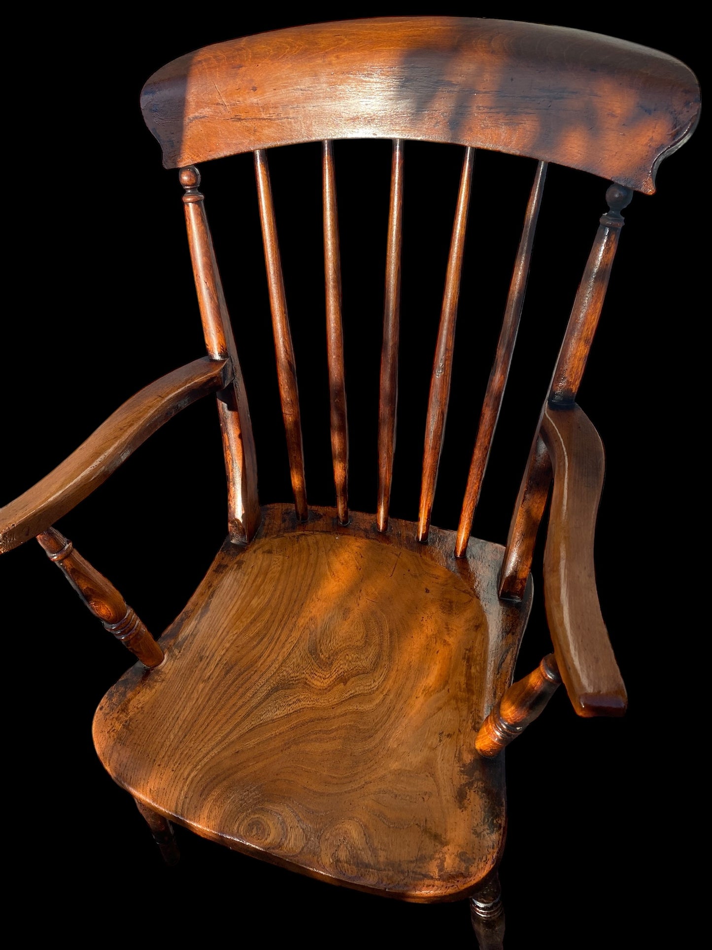 Elm & Beech spindle back Windsor chair