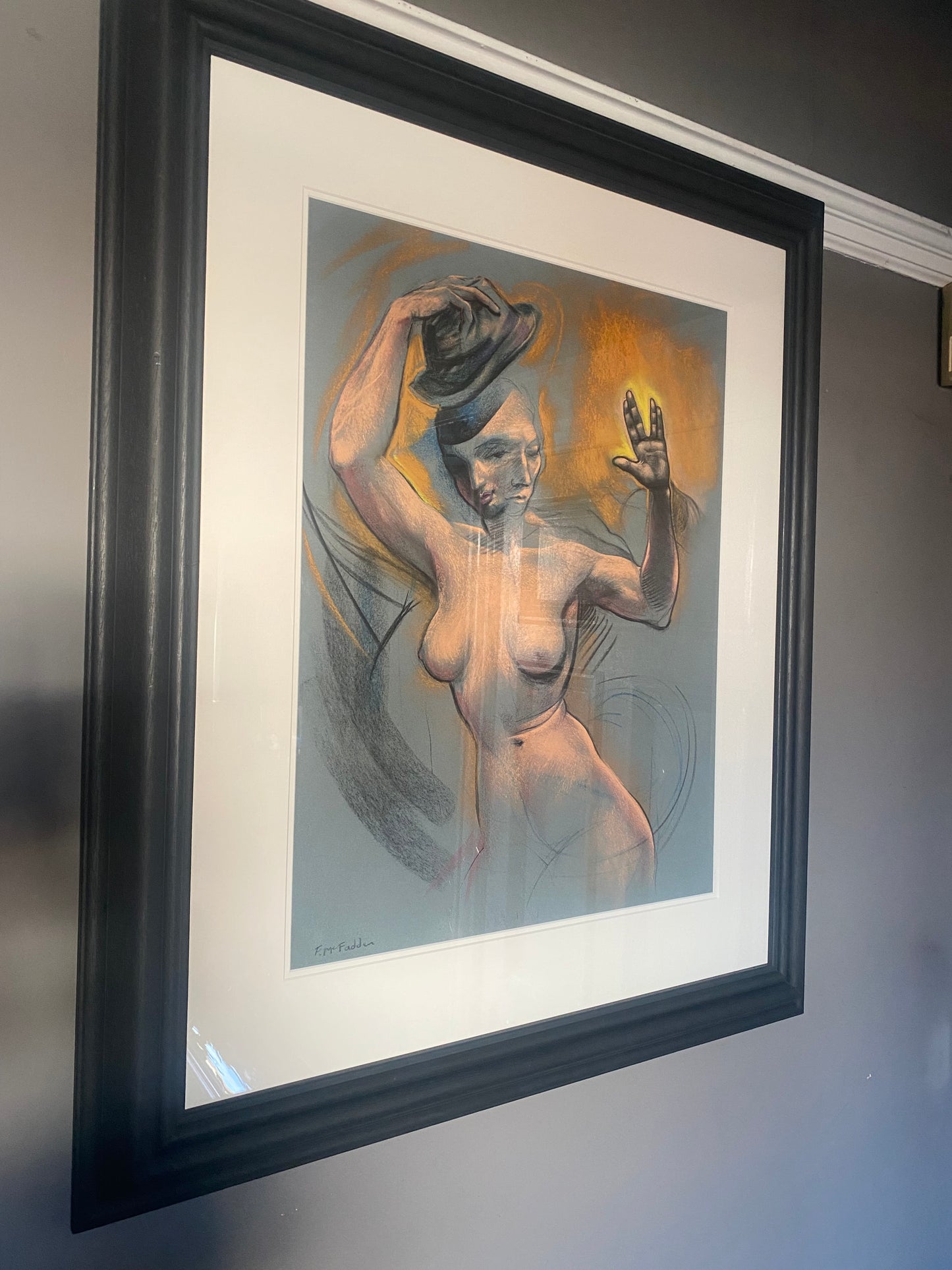 FRANK MCFADDEN (SCOTTISH b.1972) Original signed artwork ‘TWO-FACED’