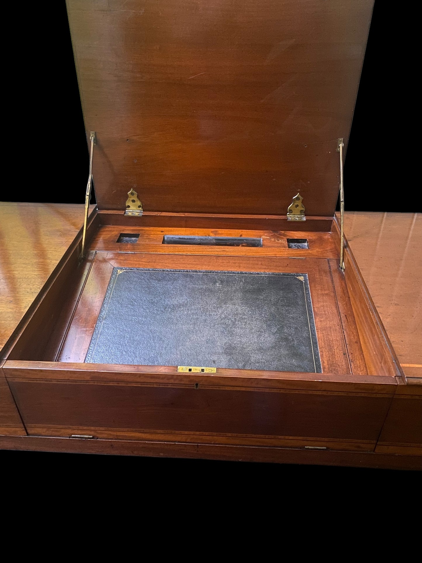 Regency square piano desk