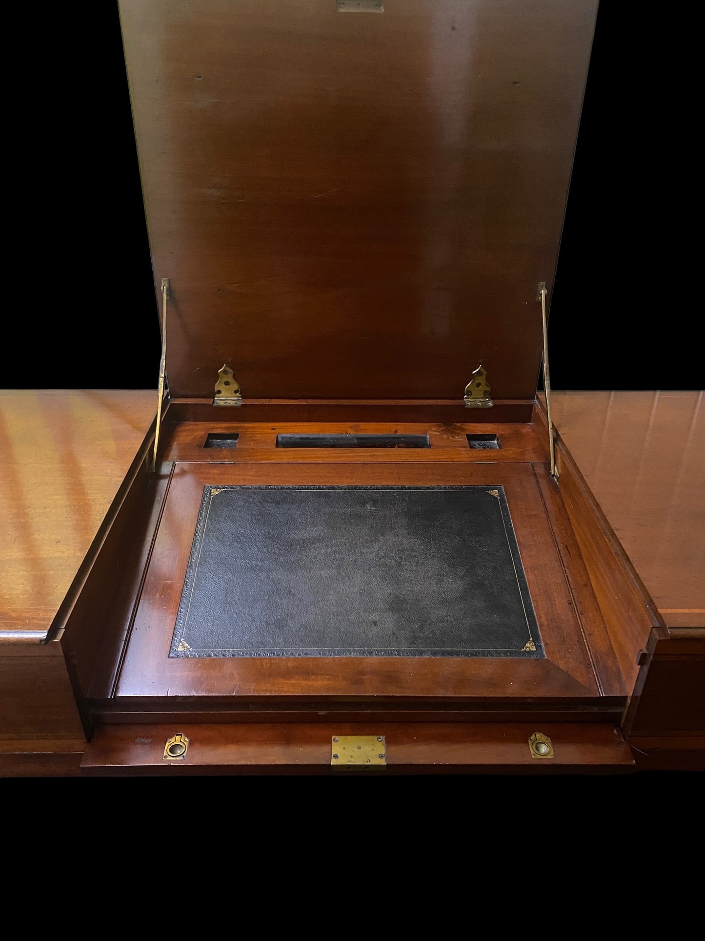 Regency square piano desk