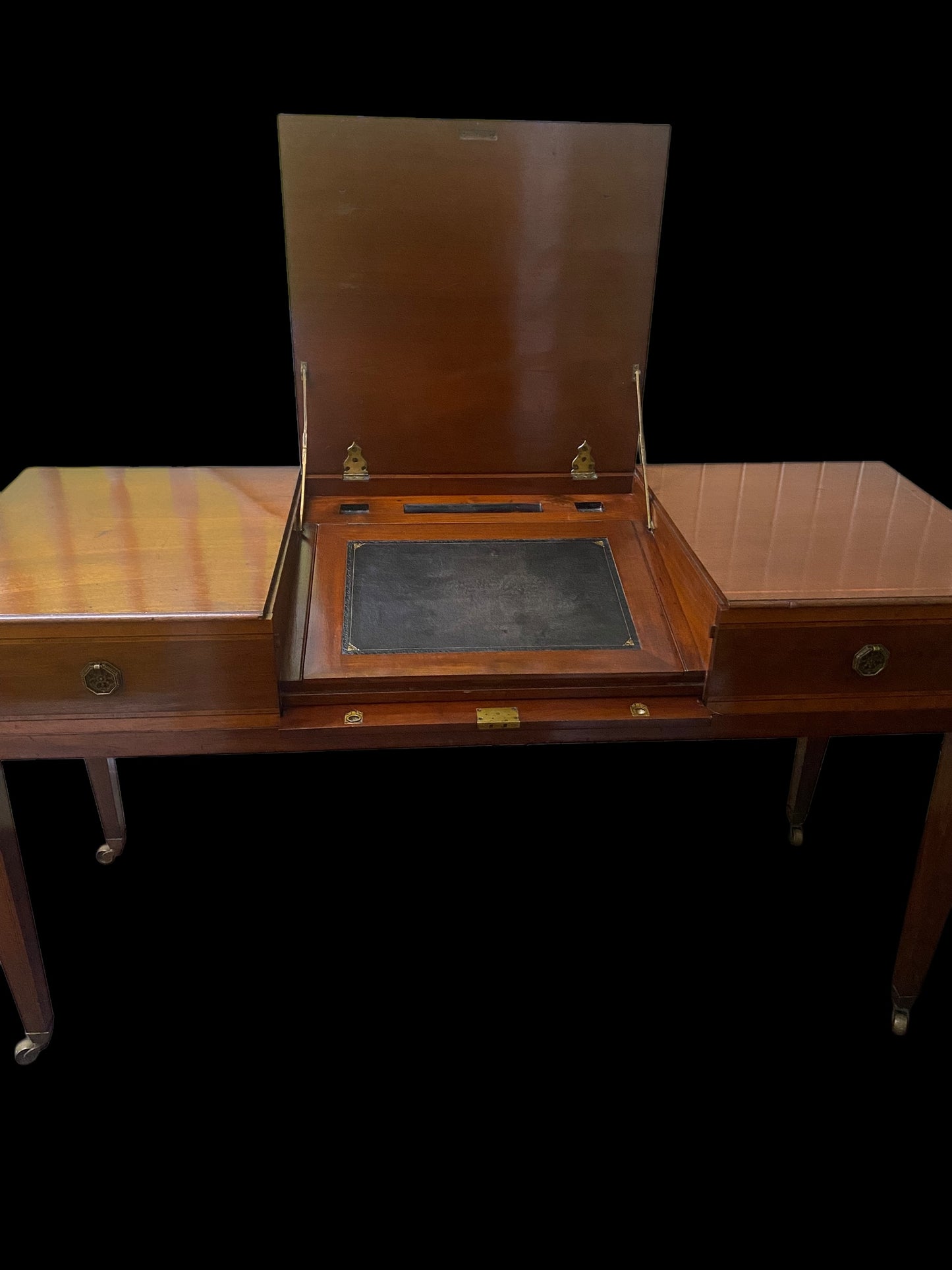 Regency square piano desk