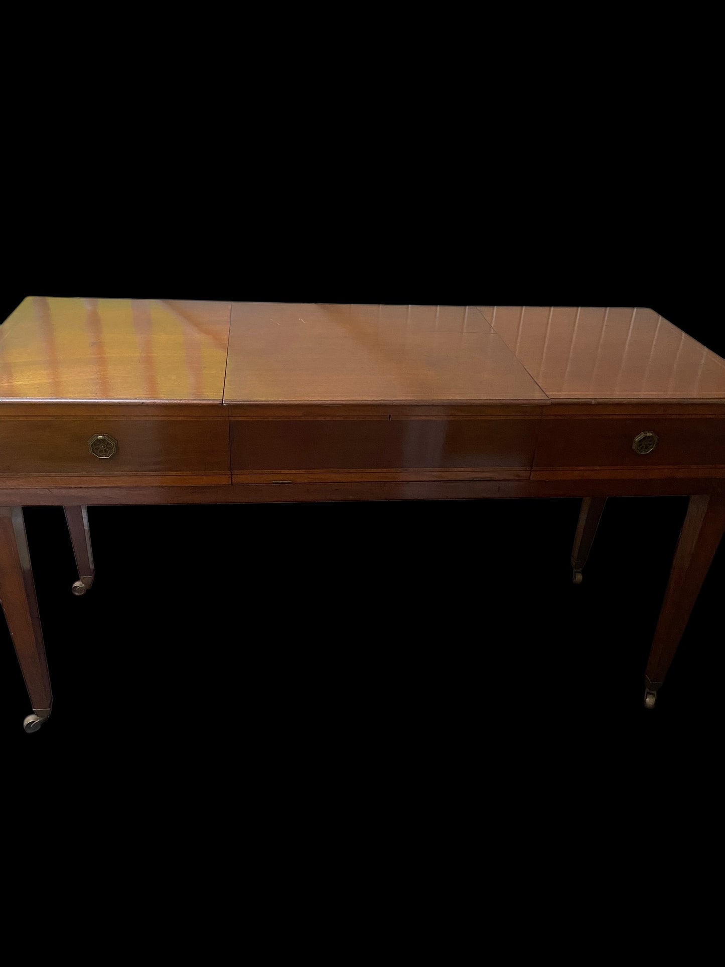 Regency square piano desk