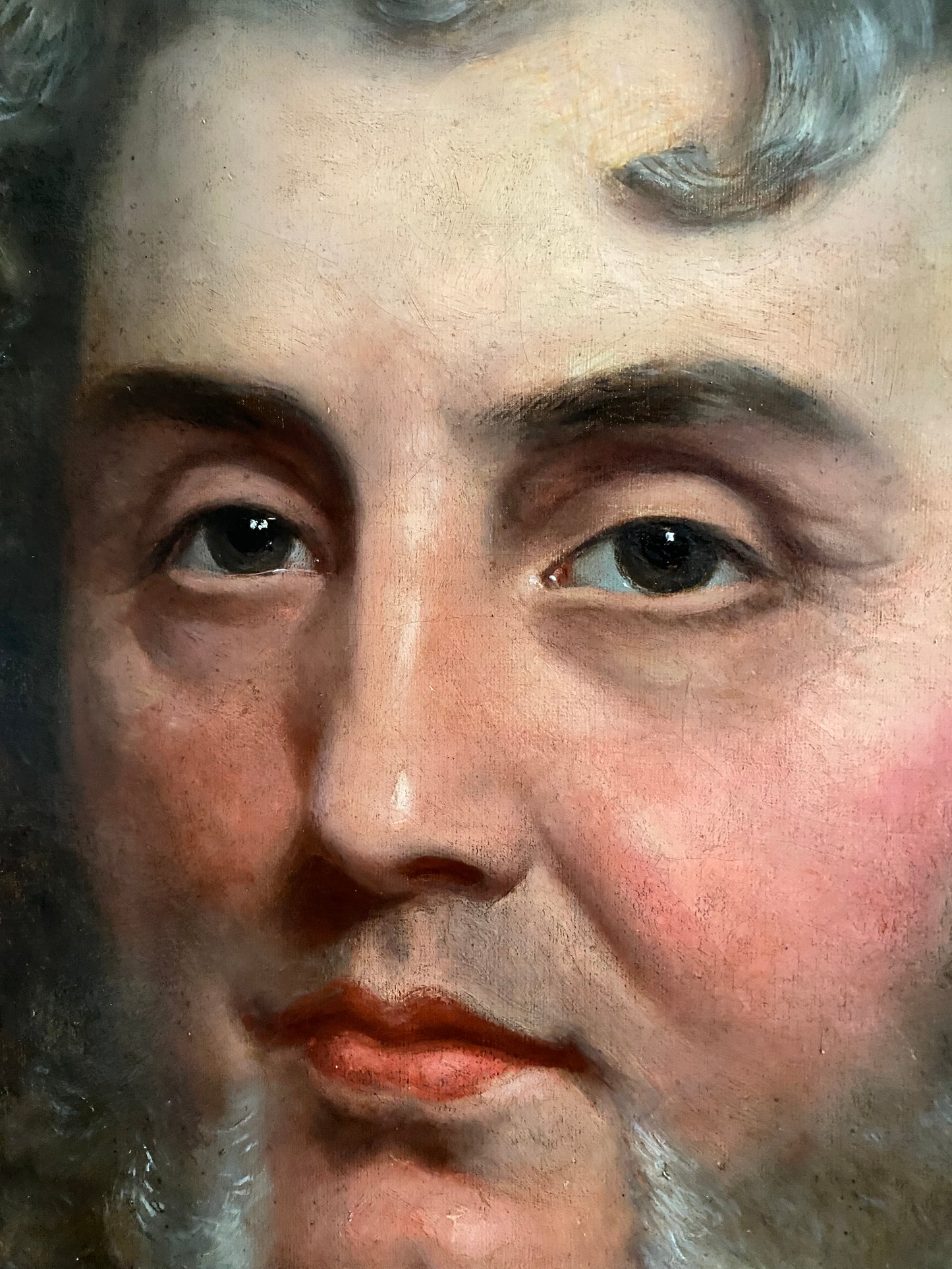 A 19th Century oil on canvas portrait of a gentleman