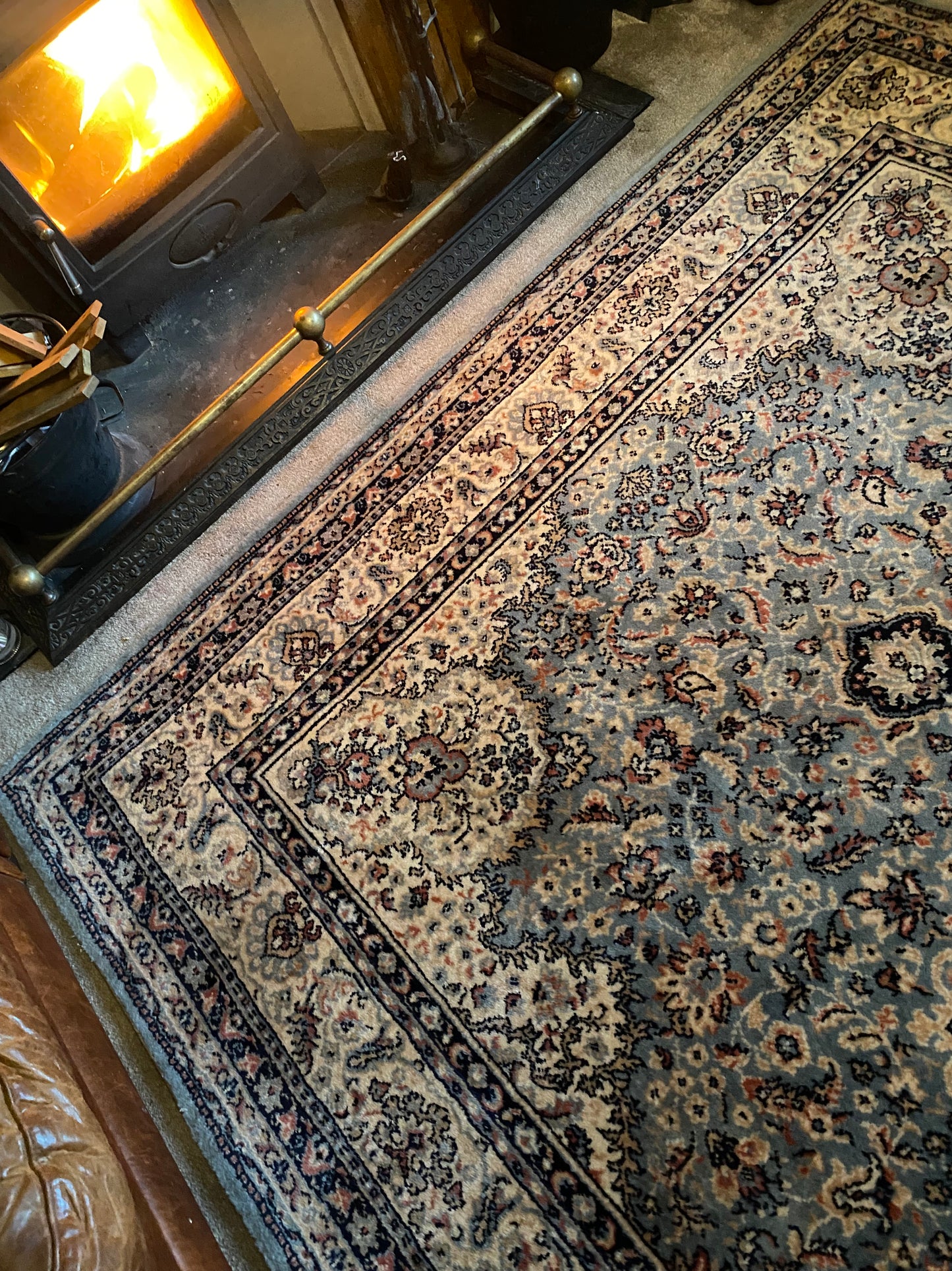 A large woolen ‘Lana Bergamo’ rug